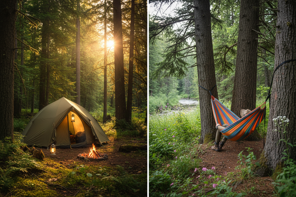 Camping Tent vs. Camping Hammock: Which Is Better?