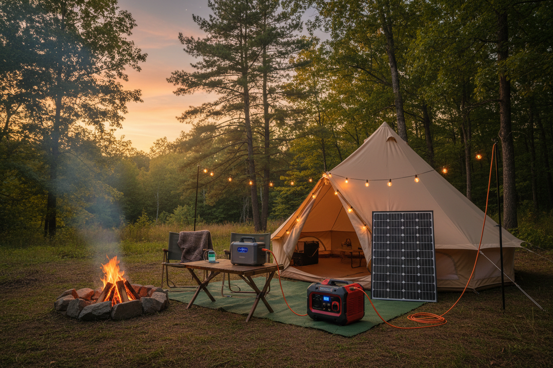 Portable Generators vs. Other Power Solutions for Camping