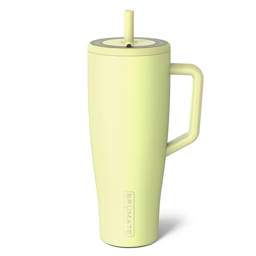 BrüMate Era 40 oz Tumbler with Handle & Straw | 100% Leakproof Insulated Water by Br%C3%BCMate