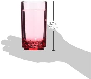 Drinique Unbreakable 14 Oz Drinking Glasses, Drinking Cups, Dishwasher Safe - Image 3