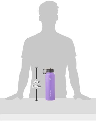 ThermoFlask 40 oz Double Wall Vacuum Insulated Stainless Steel Water Bottle - Image 9