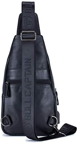 Hebetag Leather Sling Bag Casual Daypack - Image 7