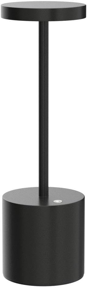 TBBGA LED Cordless Table Lamp, Rechargeable 3 Color Stepless Dimming Battery - Image 4