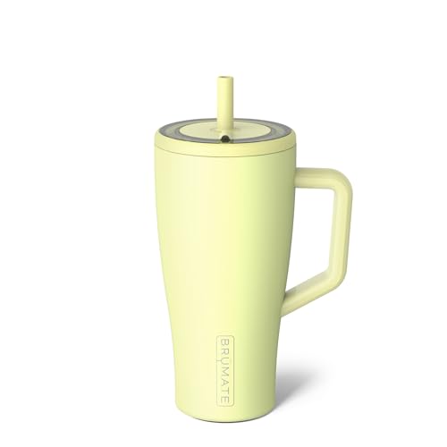 BrüMate Era 30 oz Tumbler with Handle & Straw | 100% Leakproof Insulated Water by Br%C3%BCMate