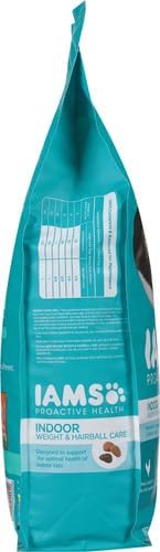 IAMS Proactive Health Dry Cat Food, Indoor Weight and Hairball Care Cat Food - Image 4