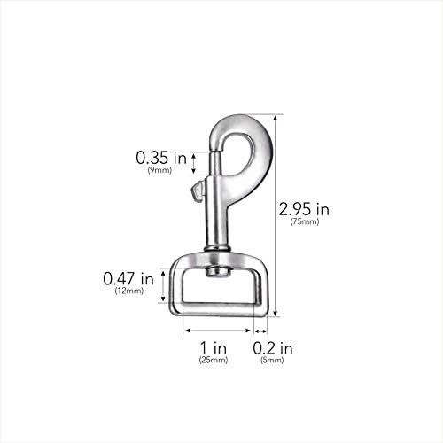 Lucky Goddness 10pcs Swivel Snap Hooks - Image 4