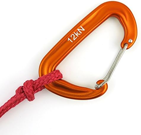 12kN 3.2"x2" Heavy-Duty Carabiner Clips - Image 5