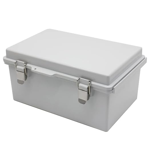 Clear Hinged Cover Stainless Steel Latch, IP67 Waterproof Electrical - Image 9