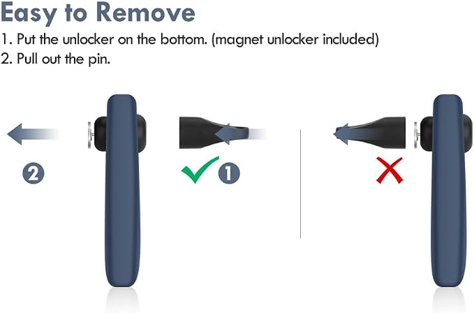 Lulaven Air Tag Holder for Kids Hidden 4 Pack GPS Tracker Case, Anti-Removal - Image 7