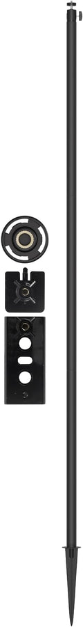 Adjustable Security Camera Ground Stake Mount 16"-48" Height, 360° Swivel by Augstci