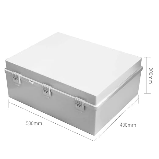 Electric Junction Box Large Inches, Waterproof Outdoor Weatherproof Plastic - Image 2