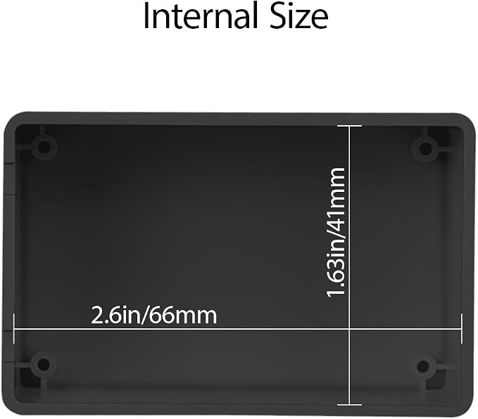 LeMotech Project Box 10 Pieces ABS Plastic Electrical Project Case Small - Image 3