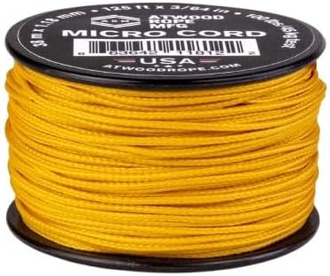 Atwood Rope MFG Micro Utility Cord 1.18mm X 125ft Reusable Spool | Tactical by AtwoodRopeMFG