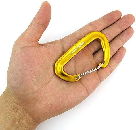 12kN 3.2"x2" Heavy-Duty Carabiner Clips - Image 3