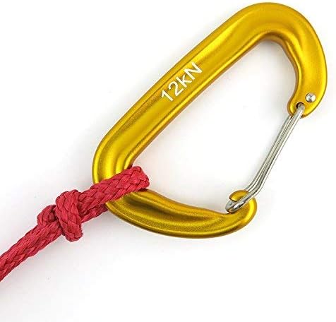 12kN 3.2"x2" Heavy-Duty Carabiner Clips - Image 5