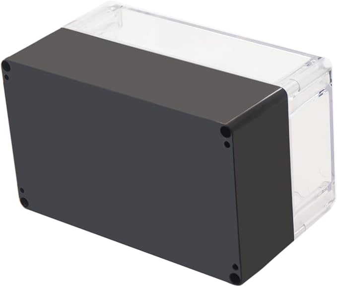 Project Box IP65 Waterproof Junction Box ABS Plastic Black Electrical Boxes DIY - Image 7