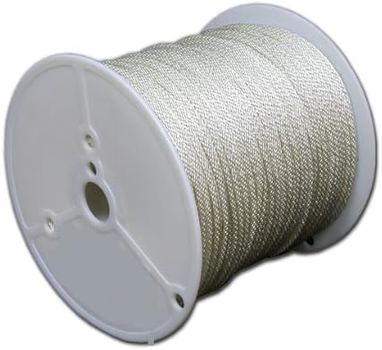 T.W Evans Cordage Co. 47-300 3/32-Inch by 500-Feet Solid Braid Polyester Rope by Unknown