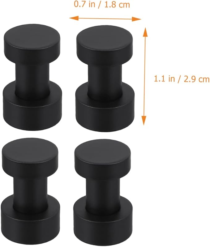 Bathroom Wall Towel Hooks 4-Pack Heavy Duty Metal Coat Hooks - Image 6