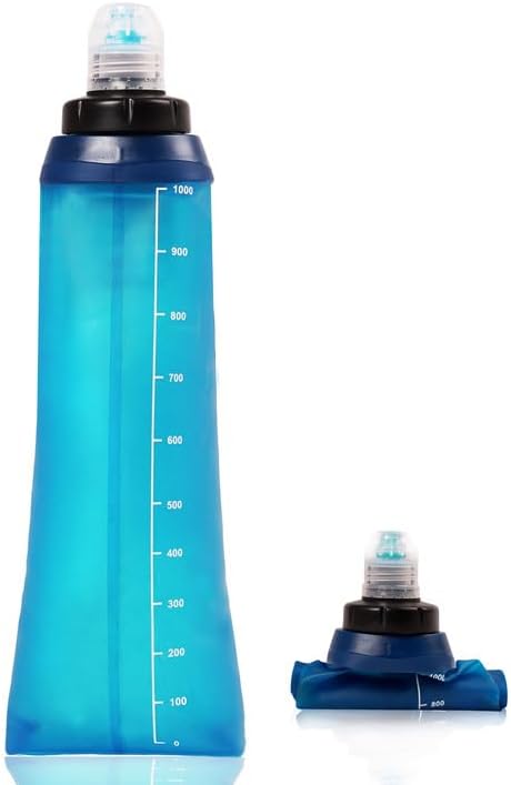 Portable 1.0L Water Fiter, Outdoor Water Filter Backpacking, Collapsible Hiking by Unknown