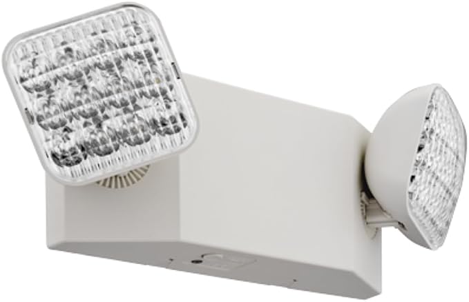 Lithonia Lighting Basics LED Emergency Light, Dual Adjustable Heads, Wall Mount - Image 7