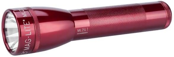 Maglite ML25LT-S2035: Ml25Lt 2 Cell C Led Flashlight Red by Maglite