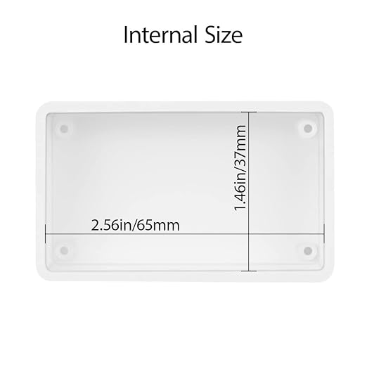 LeMotech Project Box 5 Pieces ABS Plastic Electrical Project Case Small - Image 5
