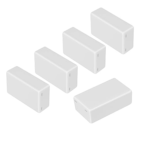 LeMotech Project Box 5 Pieces ABS Plastic Electrical Project Case Small by LeMotech