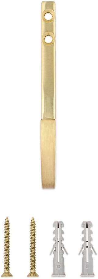 National Hardware N337-905 Reed Multi-Purpose Hook, Brushed Gold - Image 5