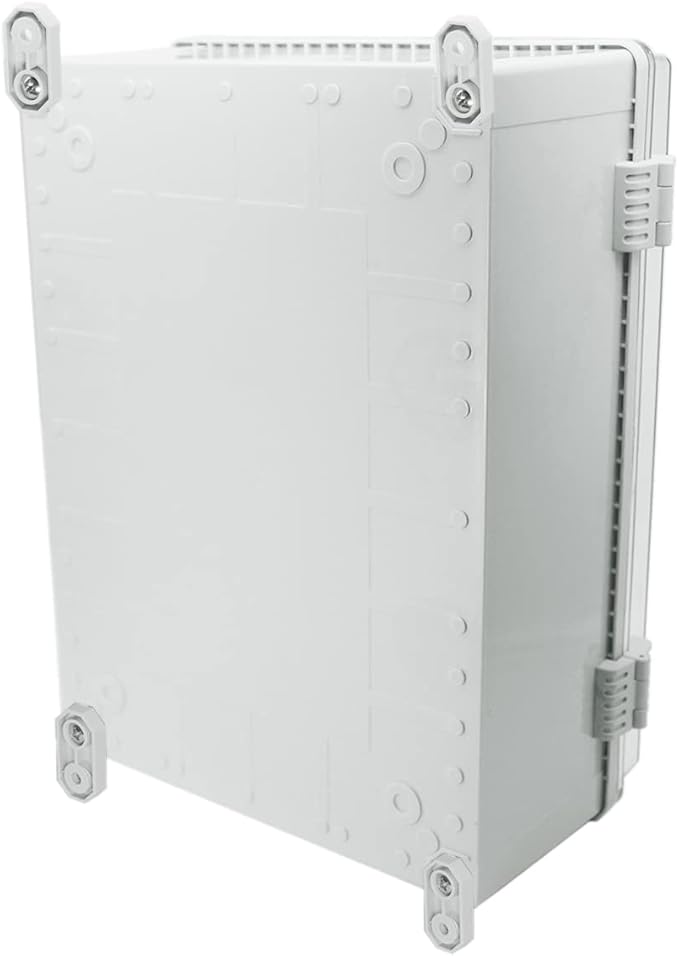Zulkit Junction Box ABS Plastic Waterproof IP65 Electrical Boxes Hinged Shell - Image 4