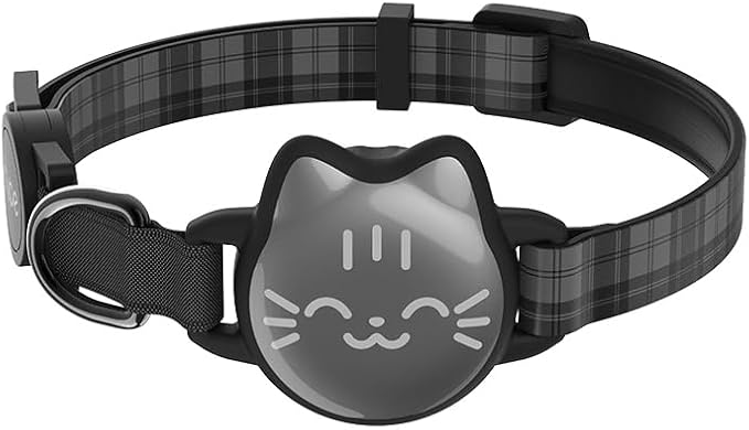 Waterproof Airtag 2nd & 1st Cat Collar, Breakaway Cat Airtag Collar by typecase