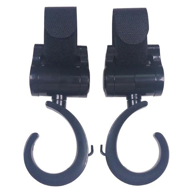 Baby Stroller Hooks for Hanging, Perfect Mummy Hook for Stroller, Walker and - Image 6
