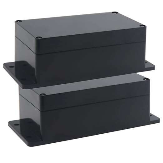 Watertight Junction Box, IP67 Waterproof Project Box Durable ABS Plastic by YETLEBOX