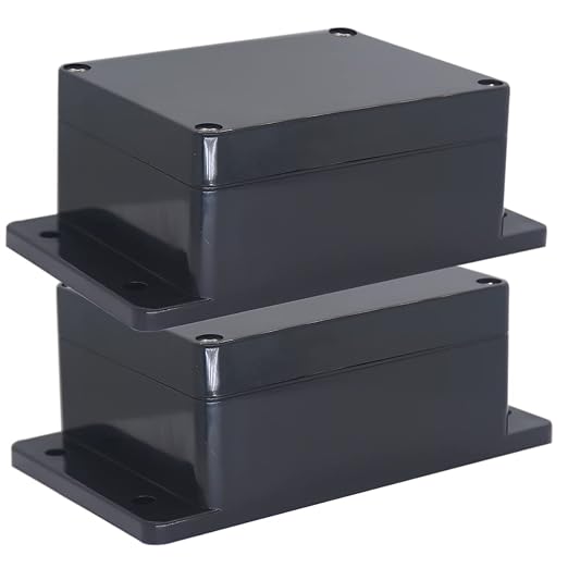 Watertight Junction Box, IP67 Waterproof Project Box Durable ABS Plastic by YETLEBOX
