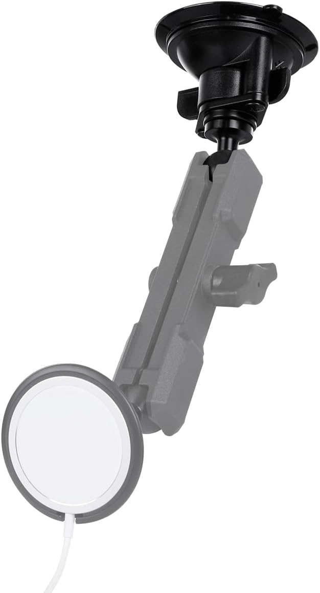 Suction Cup Base Mount with 25mm/1" Ball, Compatible with RAM Mounts and Other - Image 5