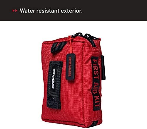 Surviveware 51 Pcs Comprehensive Premium Survival First Aid Kit - Image 9