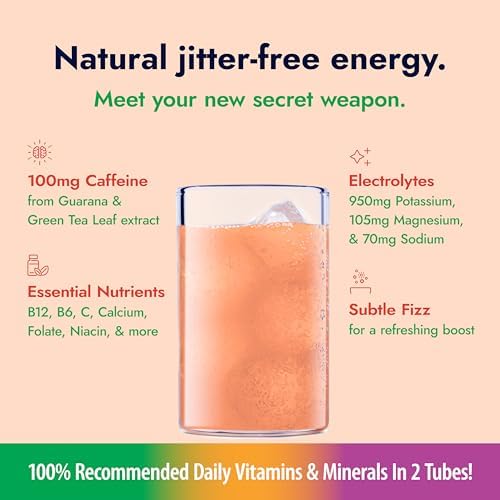 Zipfizz Daily Energy Drink Powder, Passion Orange Guava, 20 Pack | 3-in-1 - Image 4