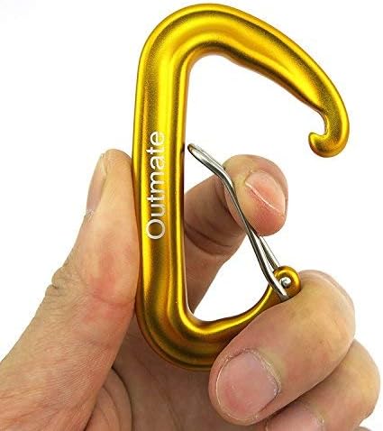 12kN 3.2"x2" Heavy-Duty Carabiner Clips - Image 4