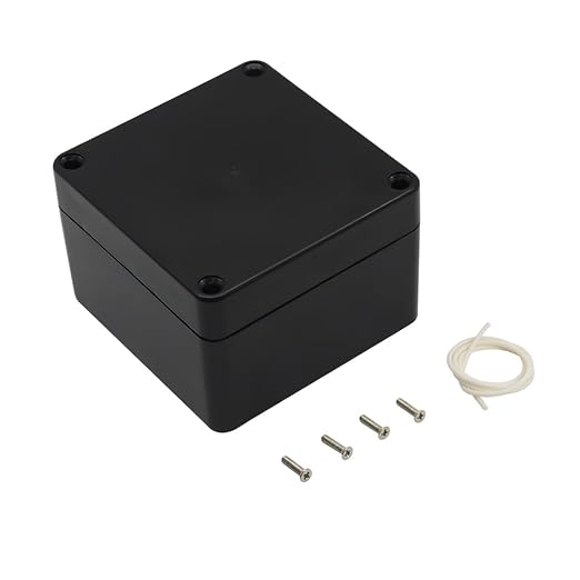 LeMotech Junction Box IP65 Waterproof Project Box Dustproof ABS Plastic by LeMotech