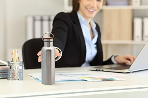 Bambaw 12 oz Metal Water Bottle, Insulated Water Bottle Stainless Steel Double - Image 9