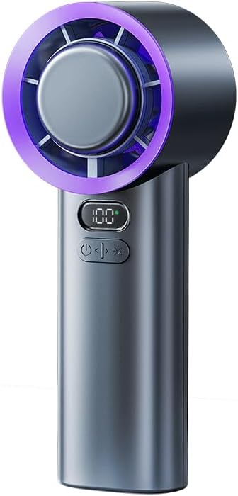 MUXNW Portable Fan For Travel Mini: Small Pocket Handheld Fan Personal - Image 9