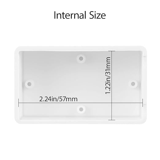 LeMotech Project Box 10 Pieces ABS Plastic Electrical Project Case Small - Image 5