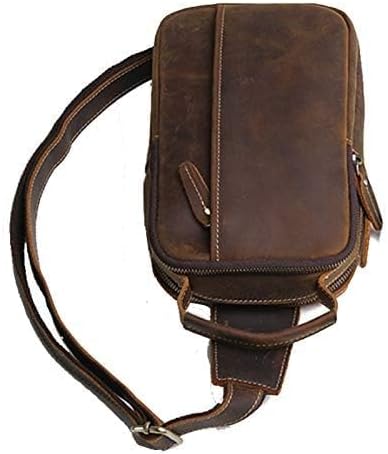 Hebetag Vintage Leather Sling Bag Handbag - Image 3