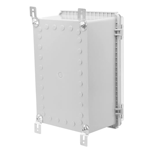 Zulkit Junction Box IP67 Waterproof Electrical Box Hinged Clear Cover Stainless - Image 8