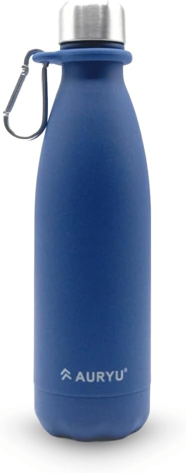 Triple-Walled Insulated Stainless Steel Water Bottle by AURYU