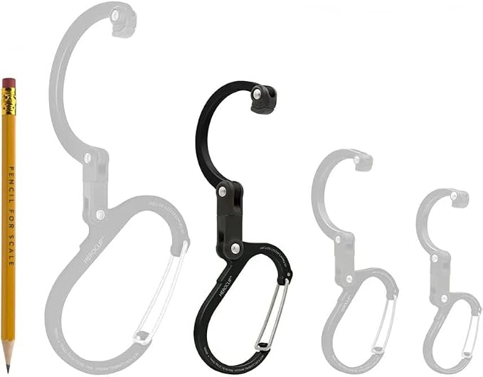 GEAR AID HEROCLIP 360° Swivel Carabiner Gear Clip and Hook - Image 4