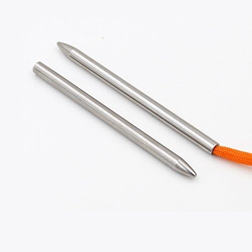 2pcs 550 Paracord Fids Lacing Stitching Weaving Needles Stainless Steel Camping - Image 3