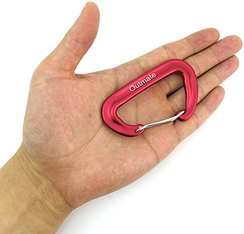 12kN 3.2"x2" Heavy-Duty Carabiner Clips - Image 3
