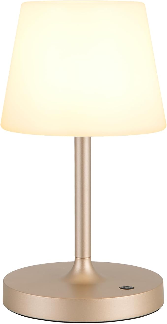 Kakanuo Champagne Gold Shower Lamp Waterproof, Rechargeable Cordless Lamp - Image 7