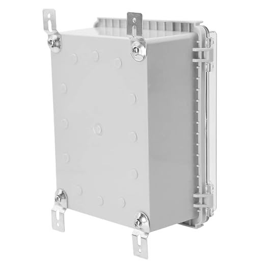 Zulkit Junction Box IP67 Waterproof Electrical Box Hinged Clear Cover Stainless - Image 8