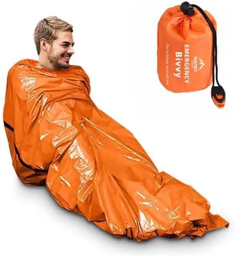 Emergency Bivy Sack Survival Sleeping Bag – Waterproof Thermal Emergency - Image 9